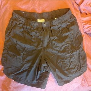 Black Columbia Hiking Shorts